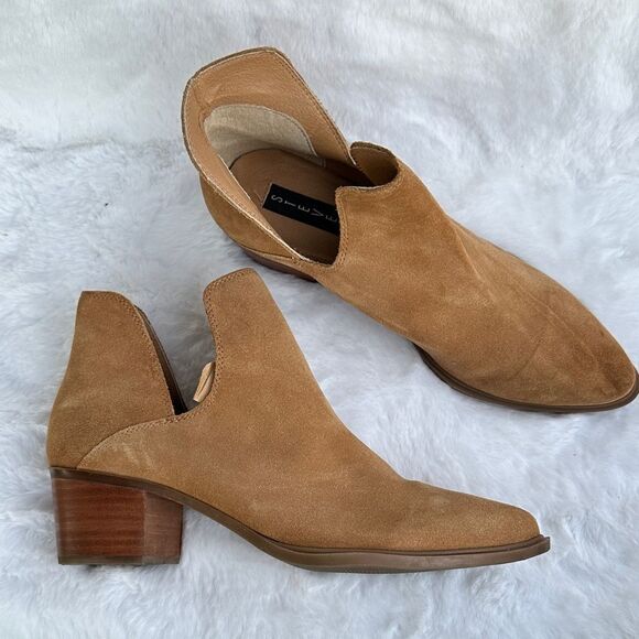 Steven By Steve Madden Shoes - Steven By Steve Madden Camel Ankle Booties